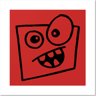 Square heads – Moods 5 Posters and Art